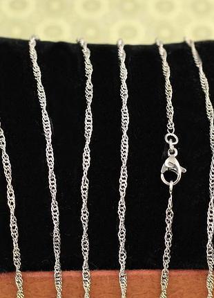 Ланцюг xuping jewelry сингапур 50 см 2 мм сріблястий