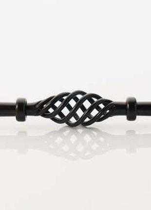 Ручки меблеві ковані. колір чорний. 128мм / ручки меблеві ковані. колір чорний. 128мм