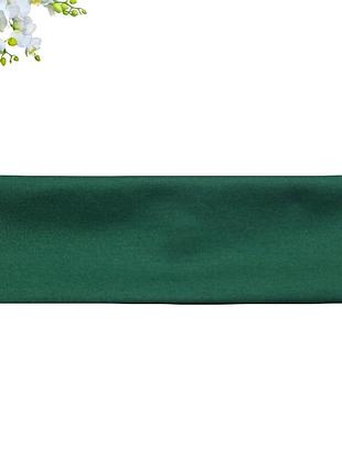 Пов'язка на голову korona sport 24х7 см французький трикотаж emerald