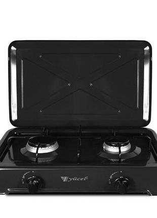 Плита газовая настольная на 2 конфорки