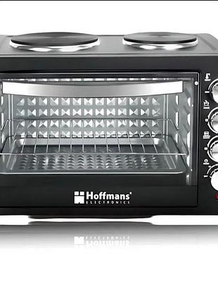Електропіч з конфорками hoffmans hm-753