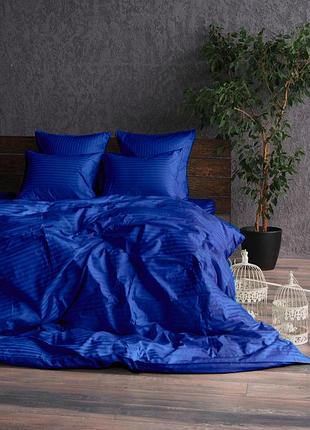 Постельное белье сатин-страйп 1*1 electric двуспальный евро