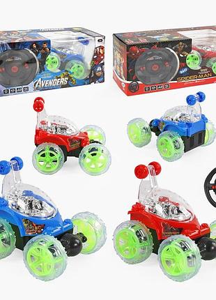 Машинка на радіокеруванні 9802 m-4 (24) 2 кольори, перевертиш, підсвічування, мелодія, в коробці
