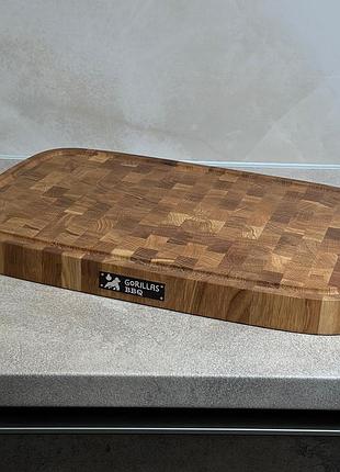 Торцева обробна дошка велика 50х35х4 см ds2