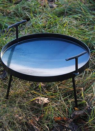 Сковорода бороны 40 см,из диска, для пикника туристическая, для мангала