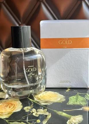Парфумована вода zara woman gold 90 мл (3,0 fl. oz).іспанія