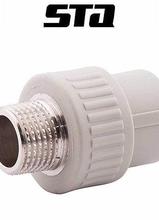 Муфта із зовнішньою різзю sta d20*3/4н (сталь), україна