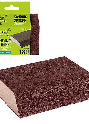 Alloid. губка шлифовальная, трапецевидная 110х75х55х25мм, зерно 180