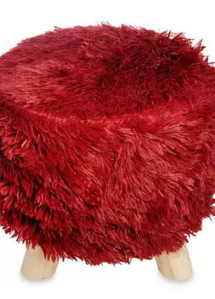 Пуф fluffy 28 х 30 см (r33440-1) бордовый