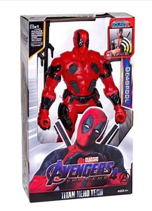 Фигурка дэдпул с набором оружием (30 см) marvel aurora