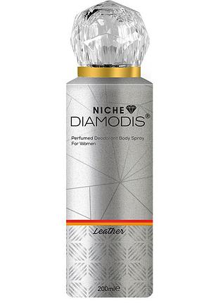Нішевий дезодорант для жінок diamodis leather, 200 мл