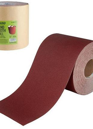 Наждачний папір на тканинній основі, 200мм х 50м, зерно 120, alloid