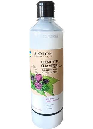 Шампунь bioton cosmetics укрепляющий для всех типов волос 500 мл