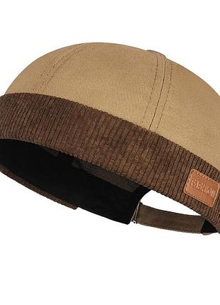 Докер с вельветовым манжетом 56-60р (2357) бежевый