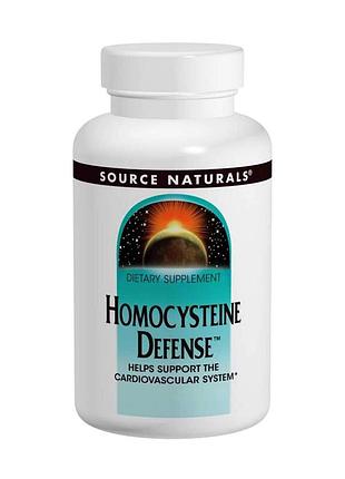 Поддержка сердца, homocysteine defense, source naturals, 120 таб.