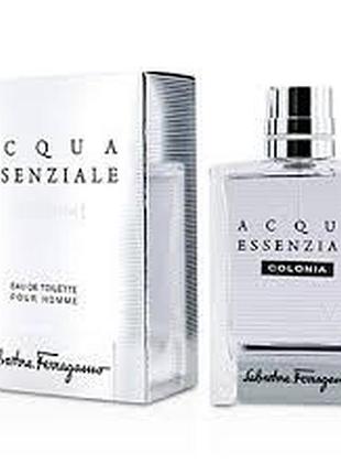 Salvatore ferragamo acqua essenziale colonia туалетная вода 50мл