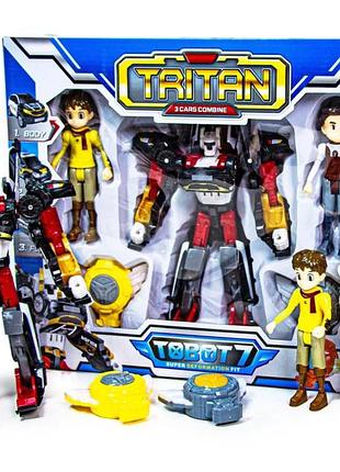 Игрушка трансформер "tobot tritan" (тобот тритан) aurora