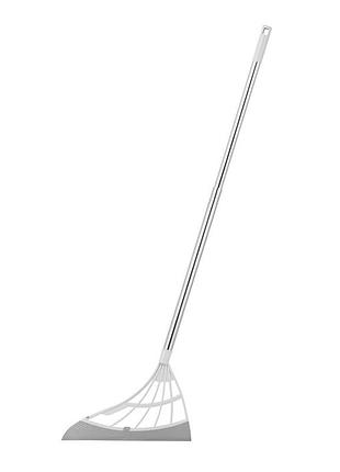 Метла универсальная magic broom 31 х 80 см серый