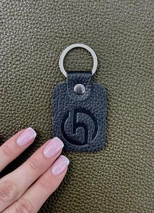 Брелок шкіряний skill (чорний)