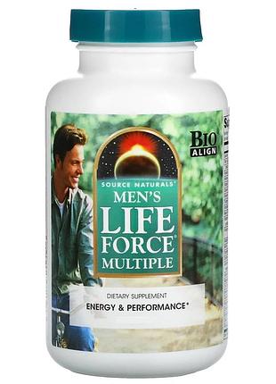 Витамины для мужчин, men's multiple, source naturals, 45 таблеток