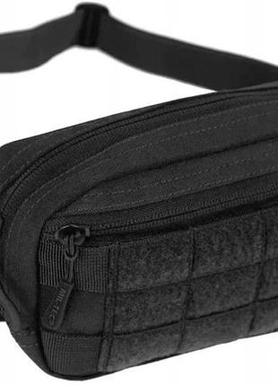 Поясна сумка, чорна mil-tec 13512502