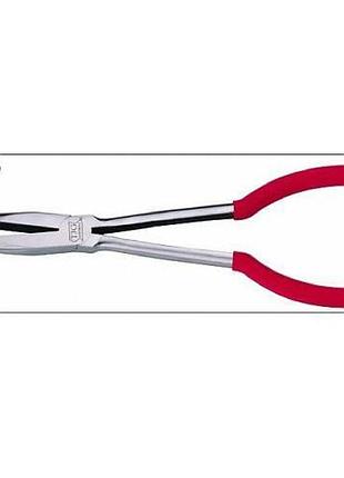 Tjg.длинногубцы с удлиненными рукоятками 275мм. изогнутые (s6106)