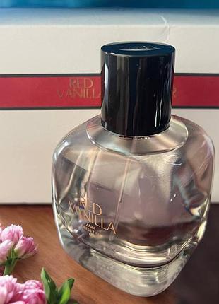Женский парфюм zara red vanilla 90 мл распаковка из набора