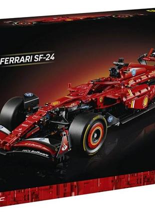 Конструктор ferrari sf-24 f1 болід формули 1 🚀 спортивна машина феррарі в коробці