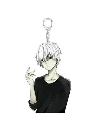 Акриловий брелок кен канекі з аніме токійський гуль tokyo ghoul (1499)