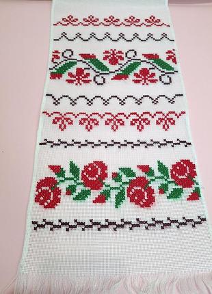 Свадебный рушник вышитый для венчания 136 х 20 см вышитый рушник для венчания свадебный рушник для рук
