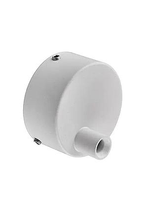 Чашка декоративная mixxus tcc-01 white (круглая) для маскировки кабеля (цвет белый) (mi6639)