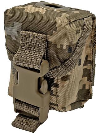 Подсумок гранатный molle под ф1, ргд, п67 пиксель