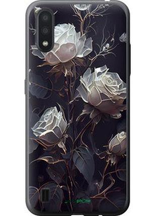 Чохол на samsung galaxy a01 a015f троянди 2 "5550u-1842-7673"