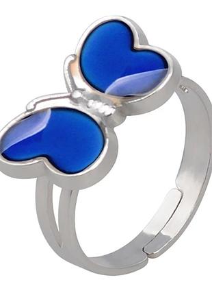 Каблучка метелик, що змінює колір, в залежності від температури, розмір реголюється