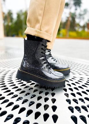 Dr martens jadon galaxy, ботинки доктор мартинс жадон демисезон