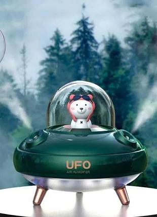 Акц! зволожувач повітря ufo 400мл з батареєю,увлажнитель,аромотерапия