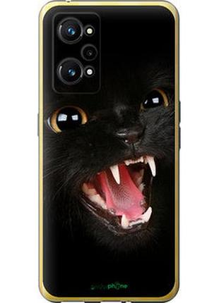 Чохол на realme gt neo 3t чорна кішка "932u-2960-7673"