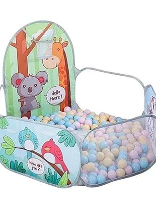 Детский бассейн для шаров диаметром 1,2м ma720pink