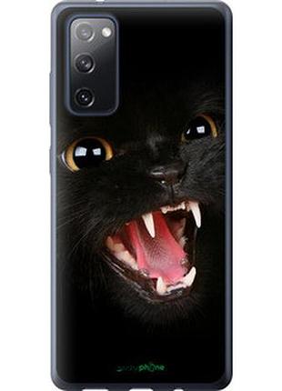 Чохол на samsung galaxy s20 fe g780f чорна кішка "932u-2075-7673"