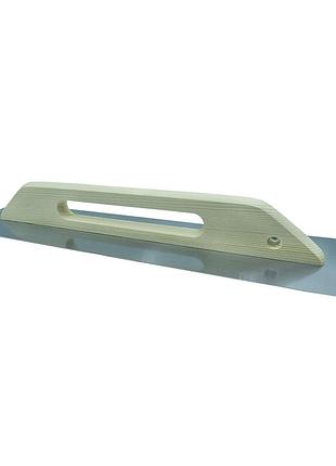 (37430) тертка неірж.сталь classic 130х580 дер. ручка haisser