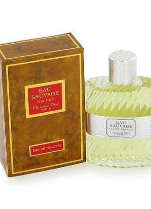 Christian dior eau sauvage vintage туалетная вода atomiseur 112мл