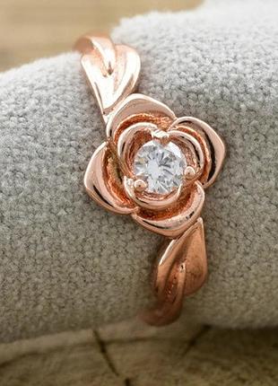 Кільце xuping 13683 розмір 19, позолота рв, ширина 8 мм, вага 1,8 м, куб. цирконій