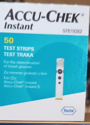 Тест смужки акку-чек інстант.