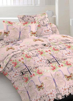 Постельное белье бязь романтика парижа