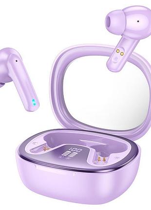 Наушники hoco shadow true wireless bt headset eq6 |bt5.3, 40/320mah, 7h|