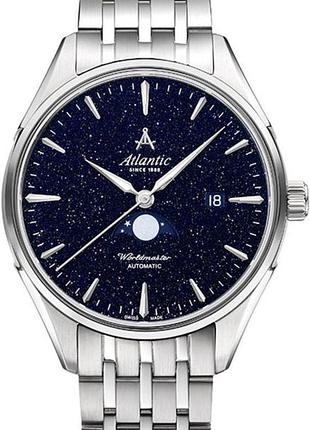 Мужские часы atlantic worldmaster nightsky moonphase 52788.41.91