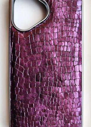 Чехол для apple iphone 17 бордовый