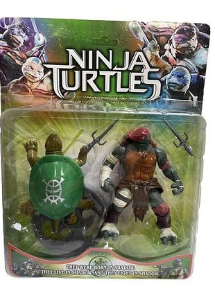 Набор игровой фигурка рафаэль раф черепашки ниндзя teenage mutant ninja turtles aurora