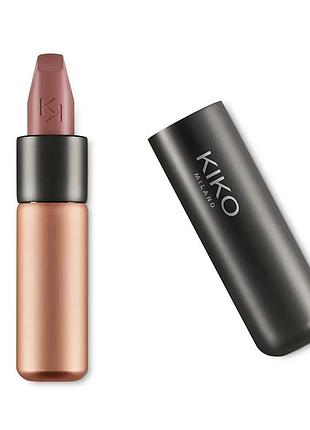 Губна помада матова kiko milano velvet passion matte lipstick 328 rosy brown