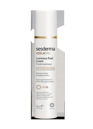 Сесдерма azelac ru флюид для сияния кожи sesderma azelac ru spf 50 luminous fluid, 50 мл